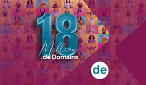Digital milestone: .de domains break the 18-million mark