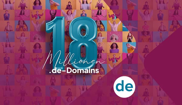 Digitaler Meilenstein: .de-Domains knacken die 18-Millionen-Marke